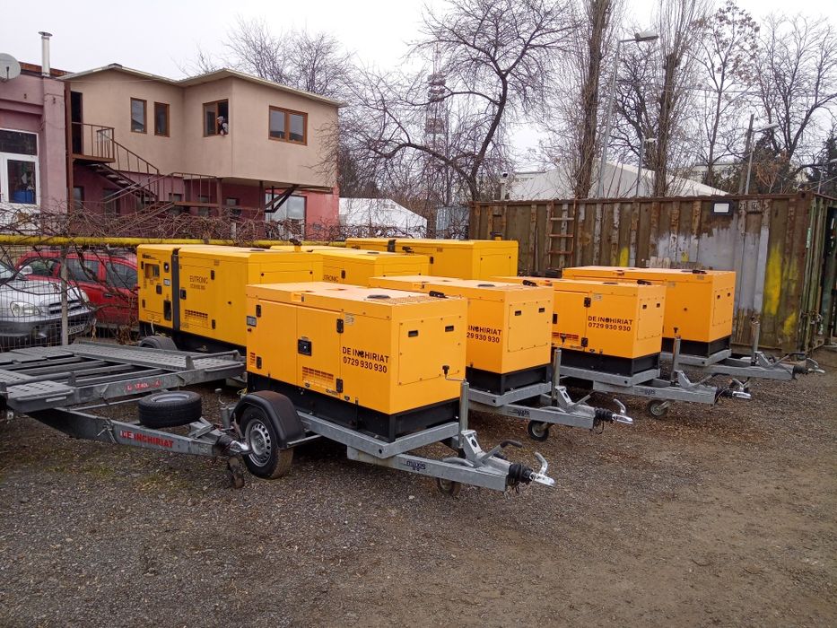 Inchiriem generatoare mobile 16kw,20kw,25kw,30kw,40kw,50kw,80kw