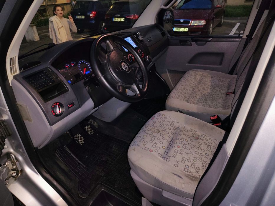 VW T5 2007 motor pe pinioane