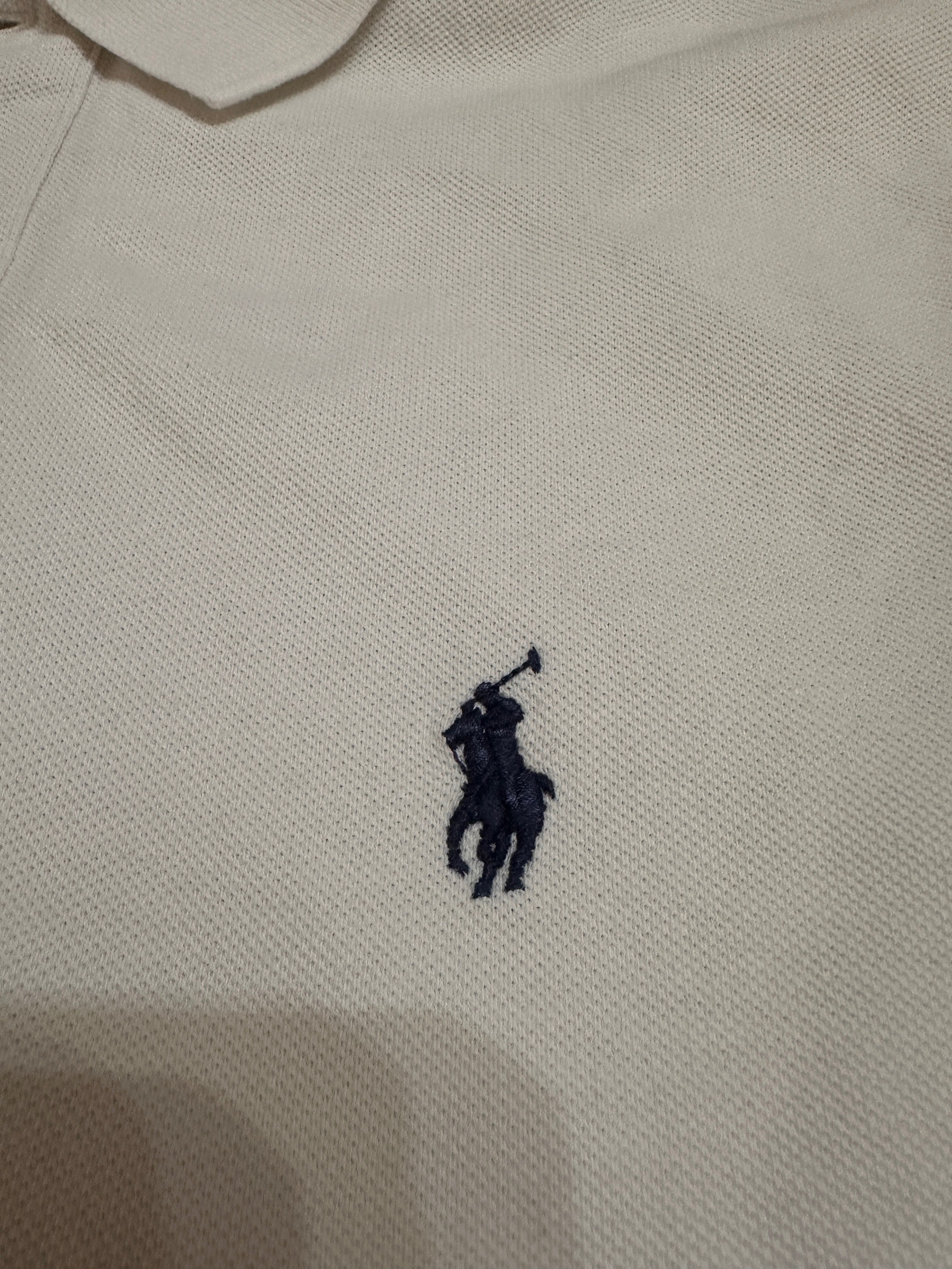 Polo Ralph Lauren мъжка бяла тениска