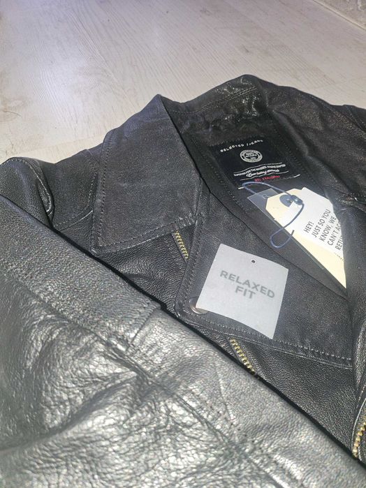 Мъжко яке , естествена кожа 
 LEATHER Jacket , размер L-XL
