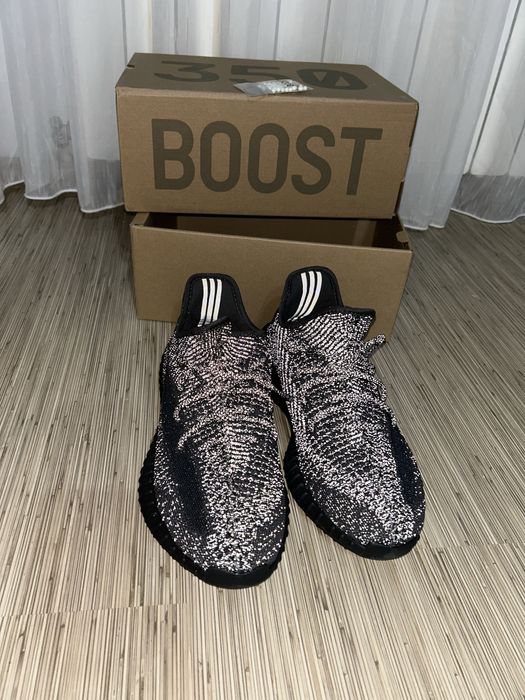 Yeezy Boost 350 V2 Static Black (Reflective)