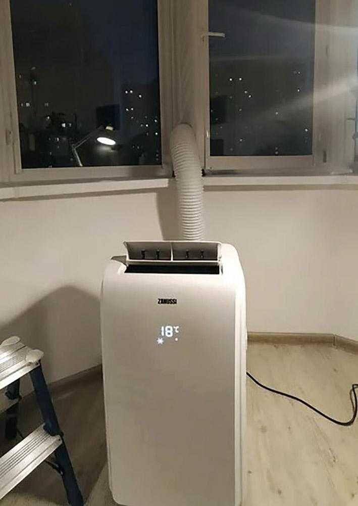 Мобильный кондиционер Zanussi ZACM-09/12 MS Black Massimo Solar