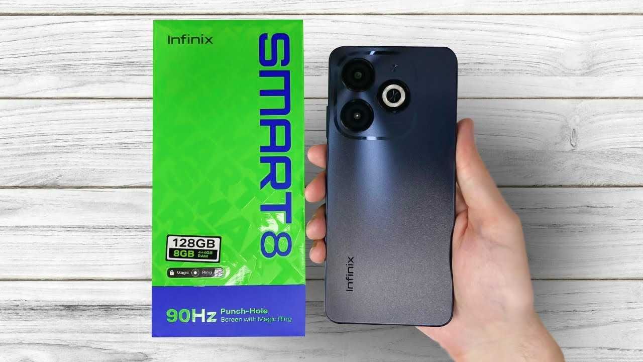 INFINIX Smart 8 4+64gb Бесплатная доставка инфиникс смарт 8