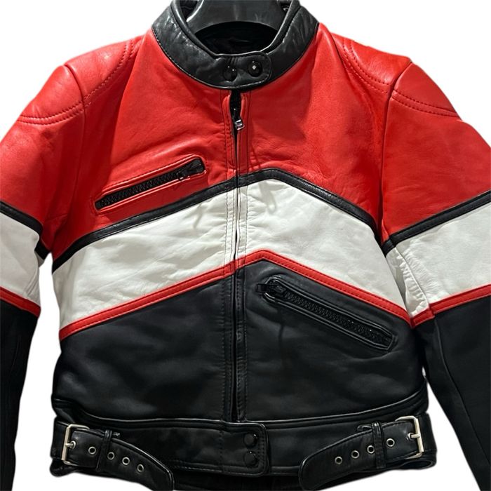 Дамско кожено мото яке номер 40