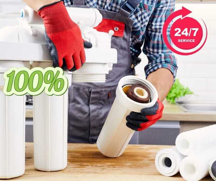 Мастер по установке фильтра Установить фильтр под мойку