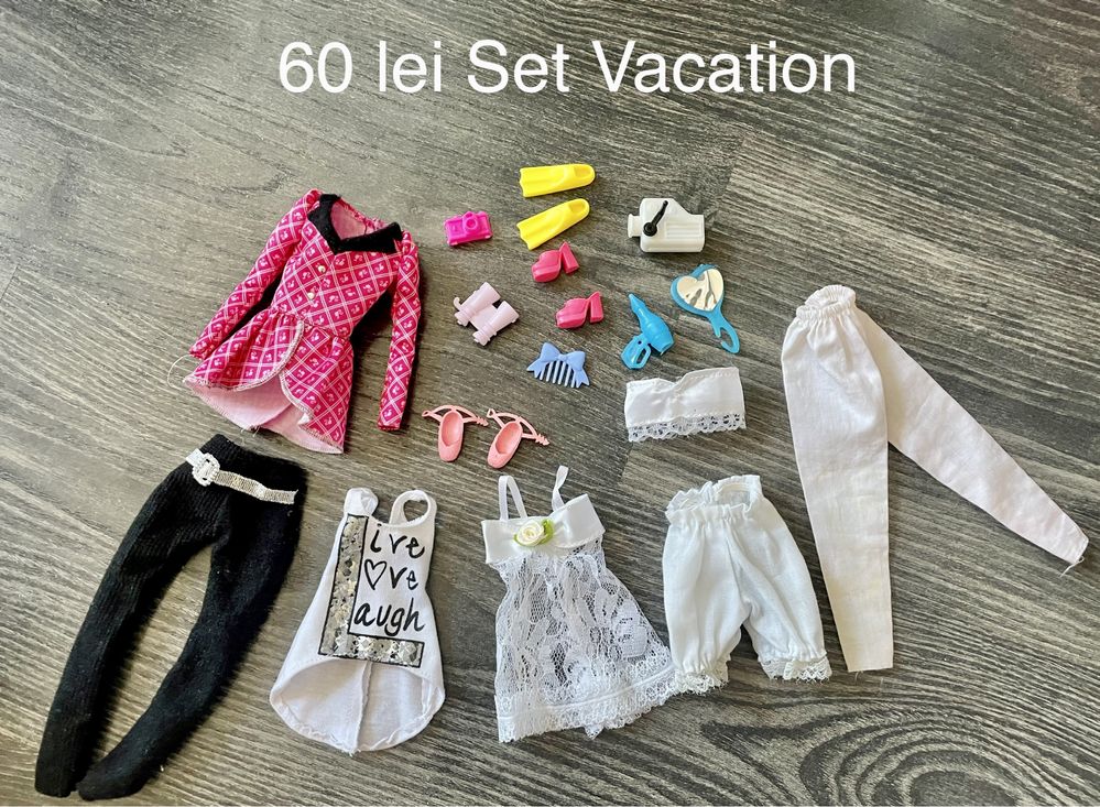 Seturi haine și accesorii Barbie Mattel