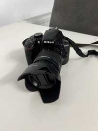 DSLR Nikon D3400 + Obiectiv 18-55 AF-P (2000 cadre)