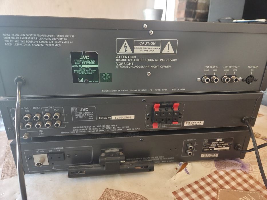 Vand sistem audio JVC