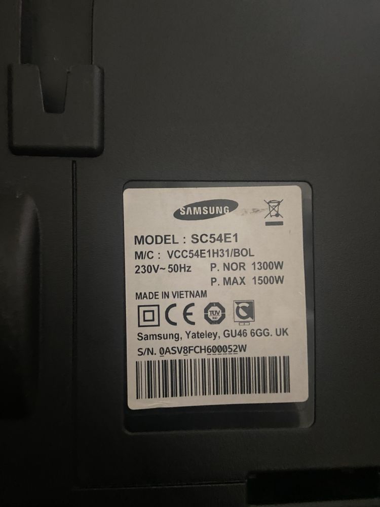 Aspirator Samsung SC54E1 defect / pentru piese