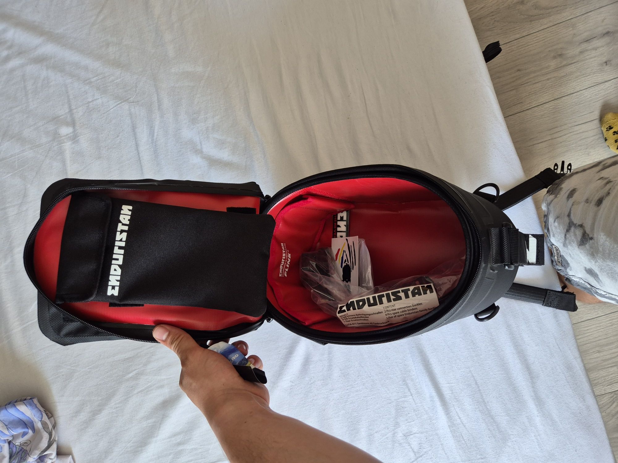 Tankbag NOU Enduristan sanstorm 4s 7-13l