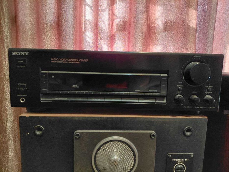 Усилитель SONY и колонки 50 АС