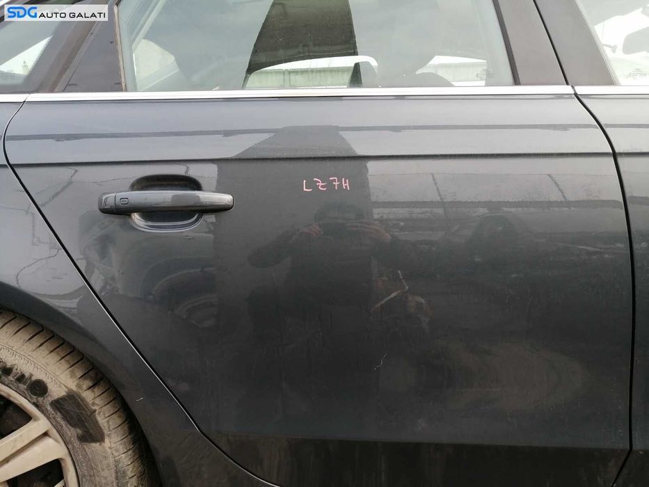 Usa Usi Portiera Portiere Dreapta Spate Dezechipata Audi A4 B8 Berlina Sedan 2008 - 2012 Culoare LZ7H [L1137]
