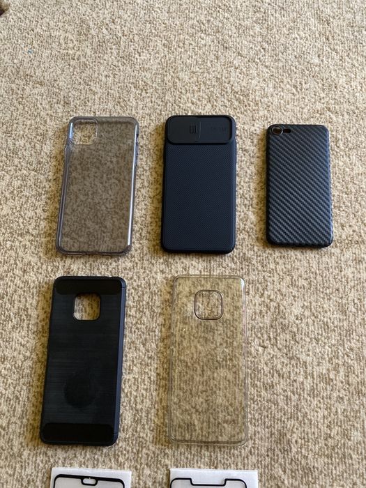 Vând Folie Iphone , Huawei , cat si huse Huawei