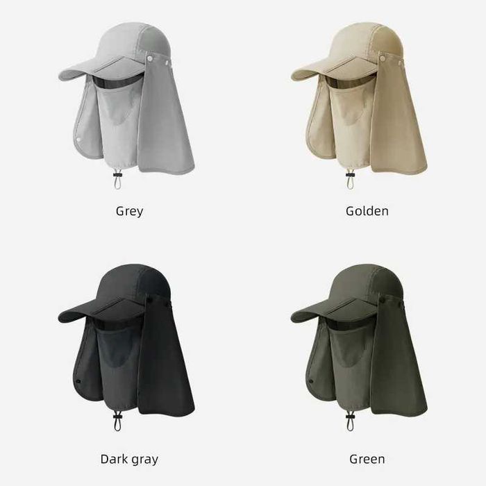 Кепка солнцезащитная для походов в горы, рыбалки, путешествий