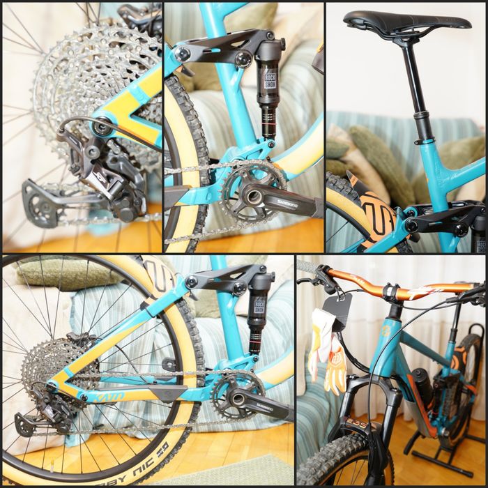 Bicicleta full suspension Ghost Kato FS