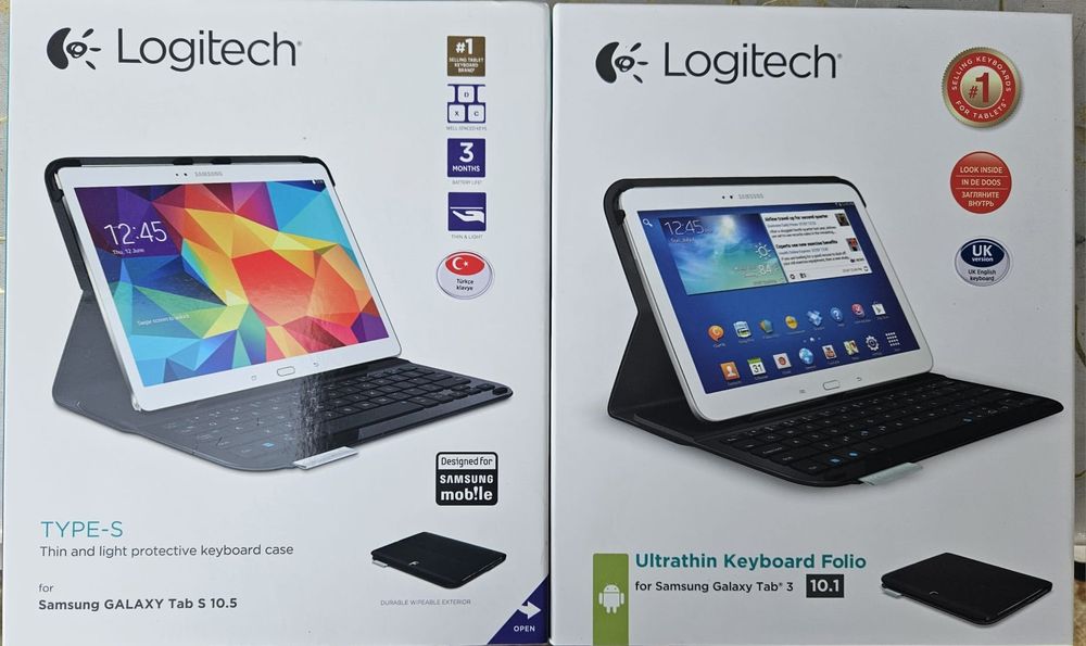 Vând:2 Tastaturari Logitech pentru tableta preț:350lei/Buc