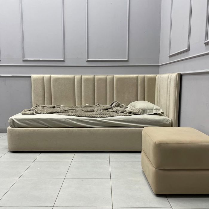 Угловая деткая мягкая кровать Molly