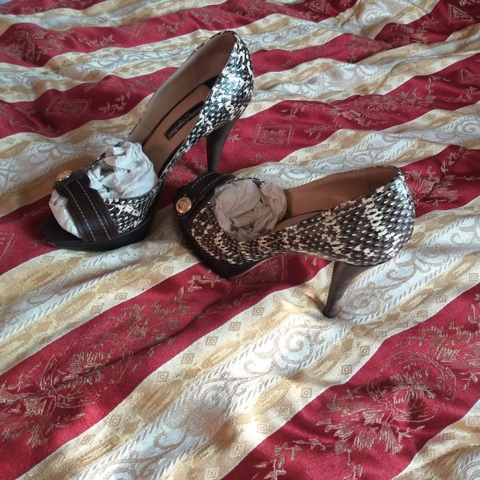 Дамски обувки маркови -без пръсти естествена кожа