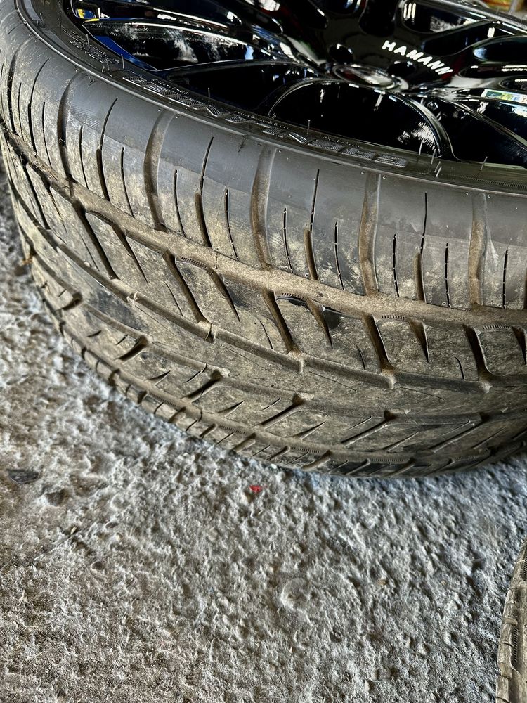 Jante hamann bmw 22’ cu anvelope
