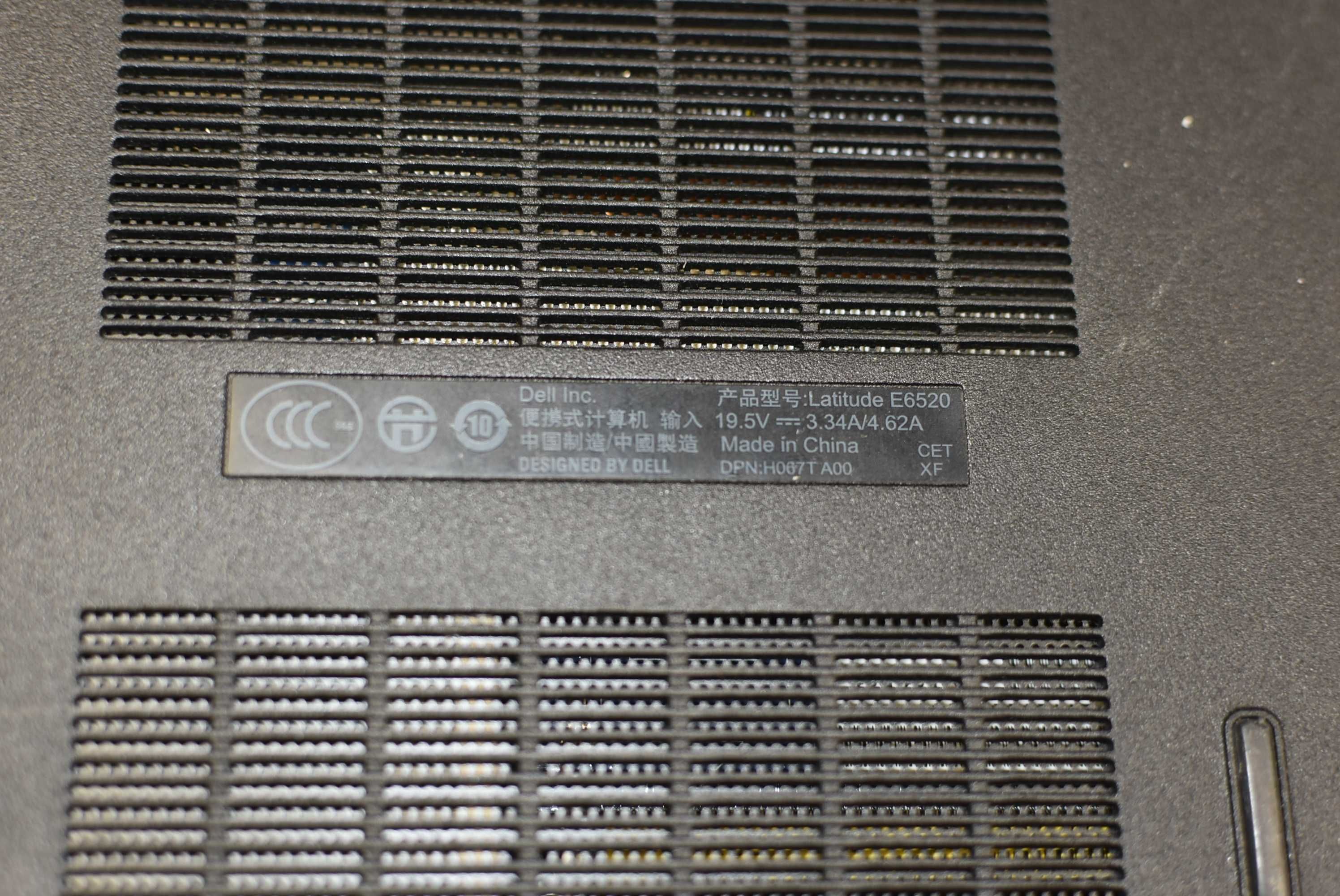 DELL E6520 15.6 I5 Nvidia - за части