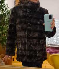 Ново пухено палто 38 размер