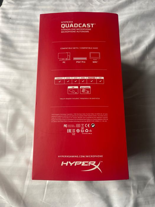 Микрофон HyperX Quadcast