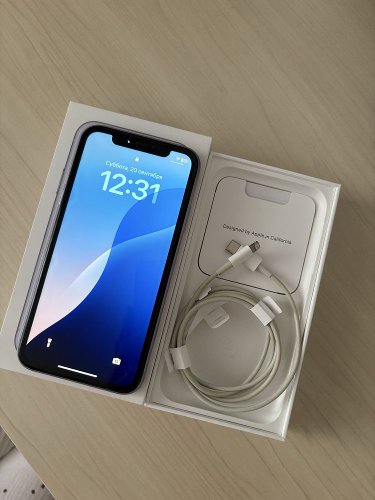 iPhone 11 128 Гб б/у в отличном состоянии