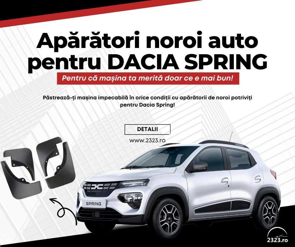 Apărători noroi pentru Dacia Spring (10.2020-), set 4 bucati