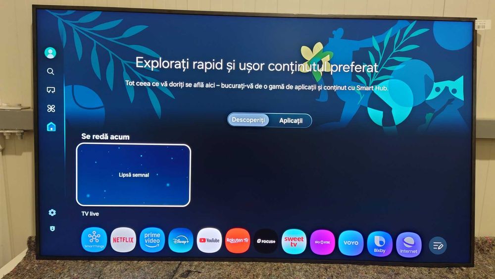 Televizor SAMSUNG NeoQLED TheFrame Pro 75LS03FW,189 cm,Smart,4K UtraHD