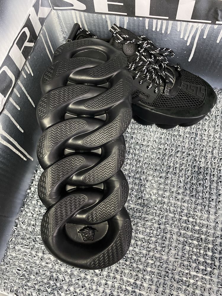 Versace Chain Reaction White/Black
