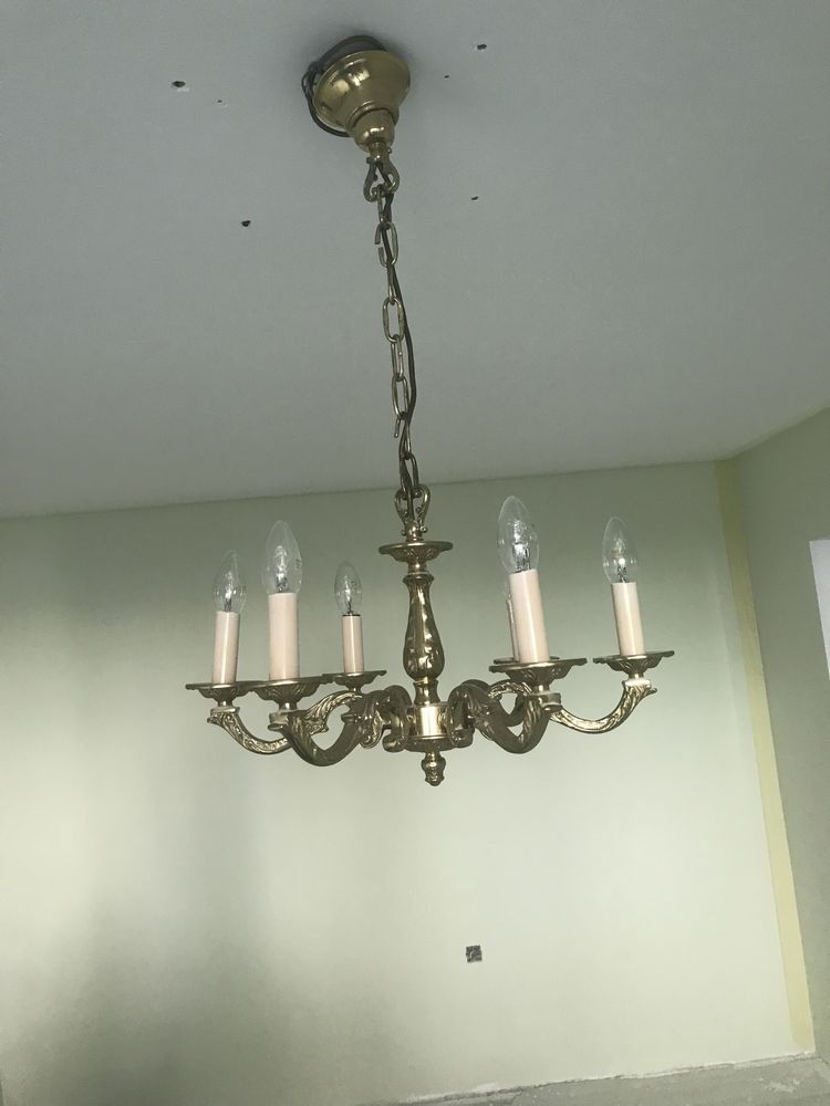 Candelabru alamă 6 brațe