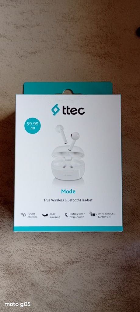 Безжични слушалки ttec