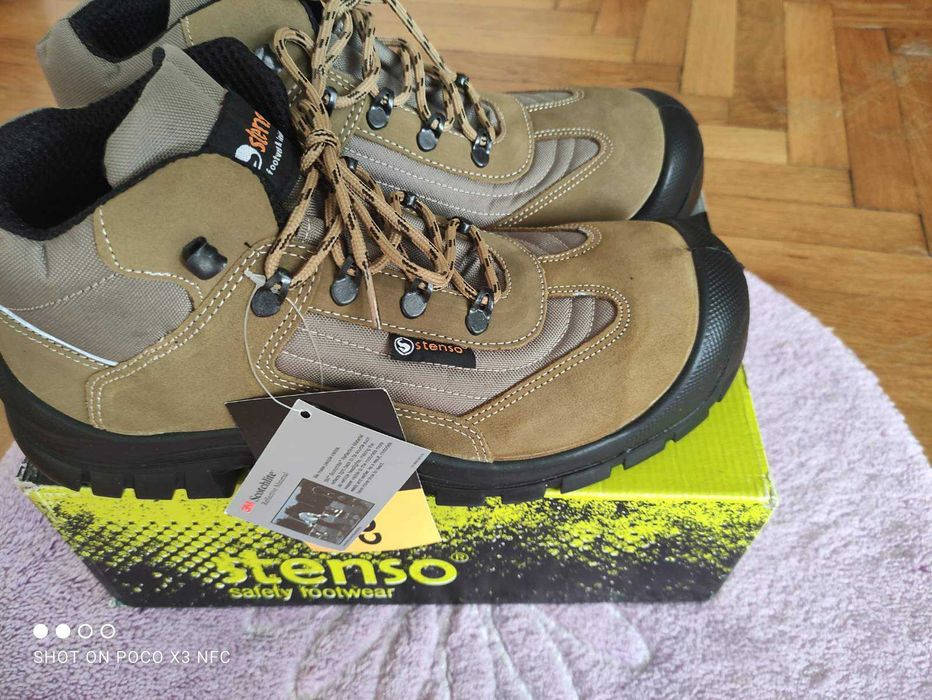 Чисто нови мъжки  обувки размер 46 с грайфер-60лв