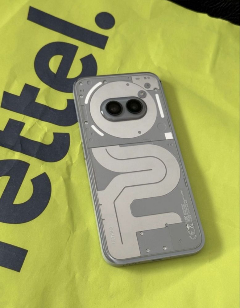 КАТО НОВ 256GB Nothing Phone 2A Plus 5G Гаранция Yettel 2027г. Grey