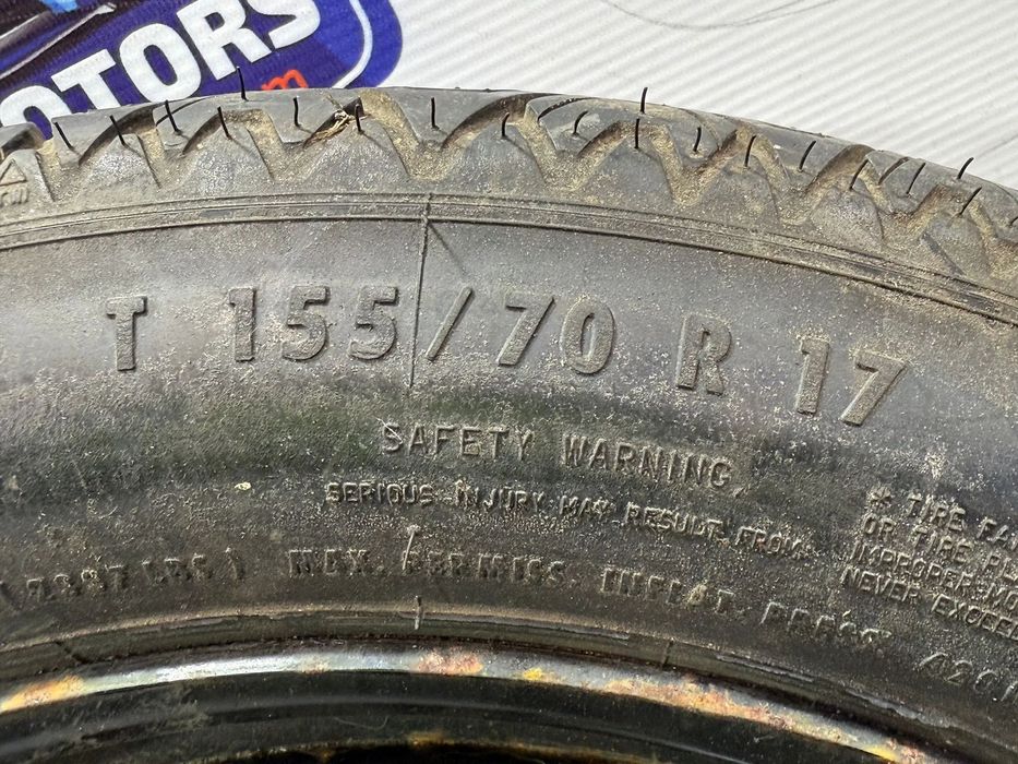 ROATA REZERVA MERCEDES BENZ W211 E280 CDI 2006 COD OEM T15570R17 T155/70R17 2002-2009