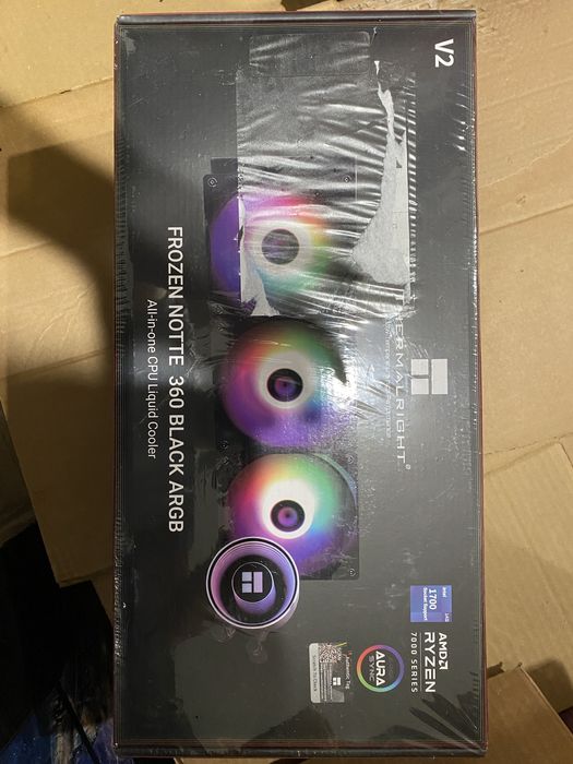 Cooler Frozen Notte 360 Black ARGB.Nou Sigilat !!