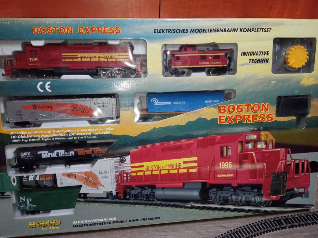 Set trenulet electric Boston Express Mehano scara H0