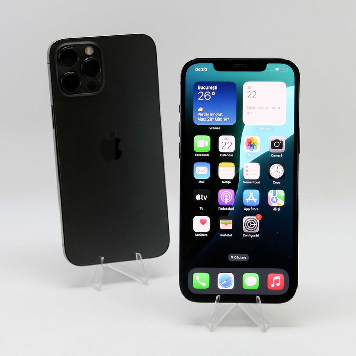 iPhone 12 Pro Max, 128/256Gb, 84/100%-GARANTIE-Amanet FRESH Galati