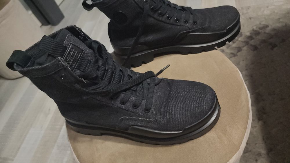 Мъжки Боти/ G-Star Rackam Rovulc Boot Denim