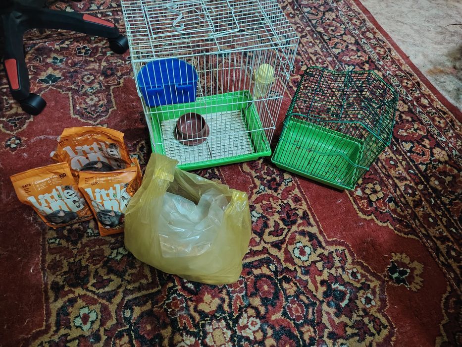 Отдам 2 клетки для грызунов