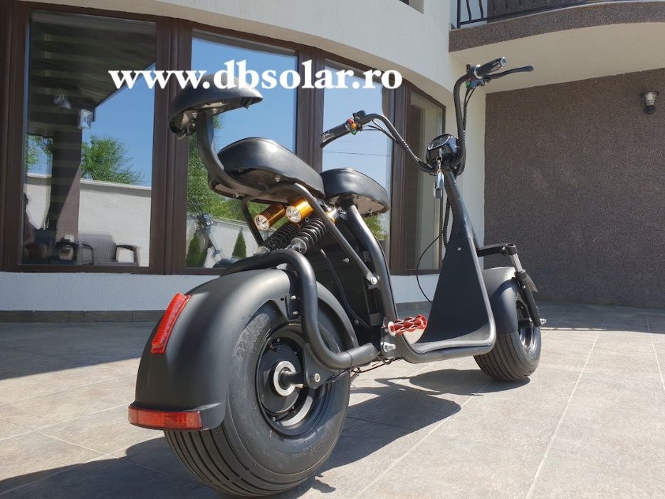 SCOOTER ELECTRIC Trotineta 12Ah 40Km Autonomie Scuter Harley SIGILAT‼️