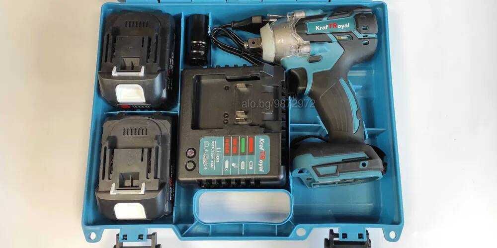 Акумулаторен Ударен Гайковерт 850Nm