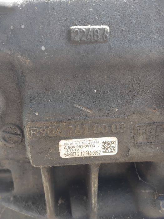 Cutie viteze sprinter euro 5,6