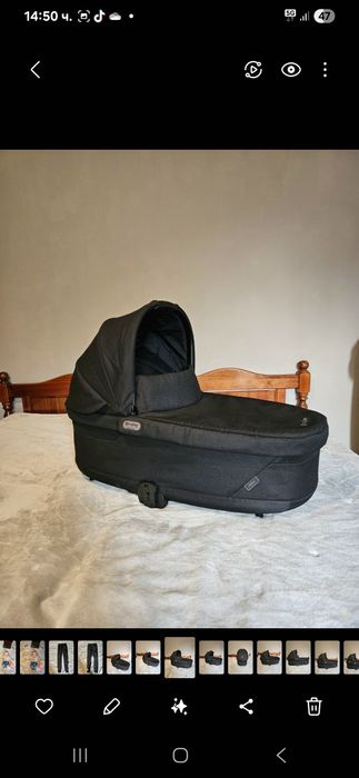 Кош Cybex Cot S Lux Moon Black