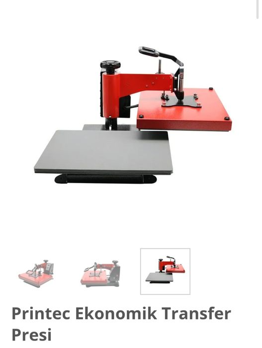 DTF принтер Printec ProDESK Mini 21 см,всички консумативи + термопреса