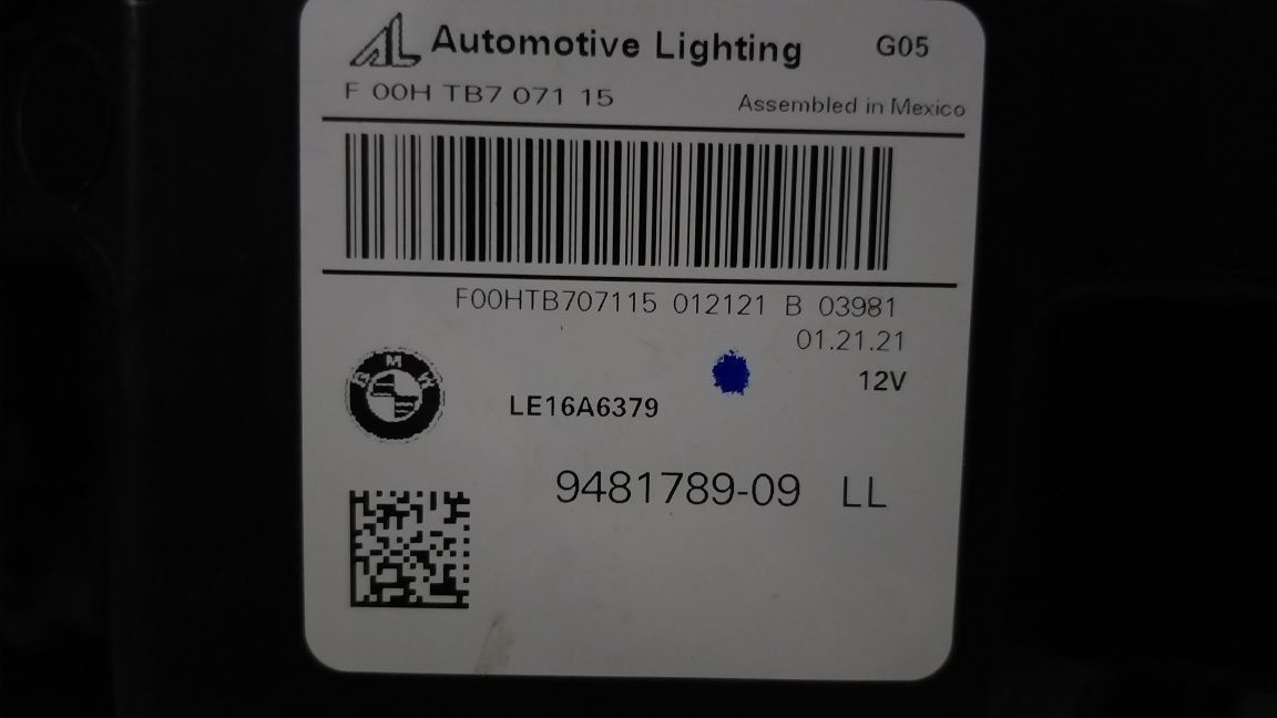 Far laser stînga  BMW X5  G05  ,  X6 G06