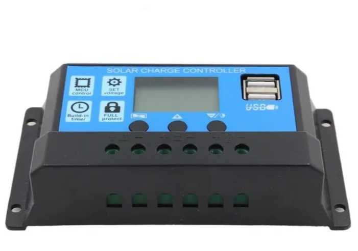 Quyosh panellari uchun kontroller. 30A, 12V / 24V.