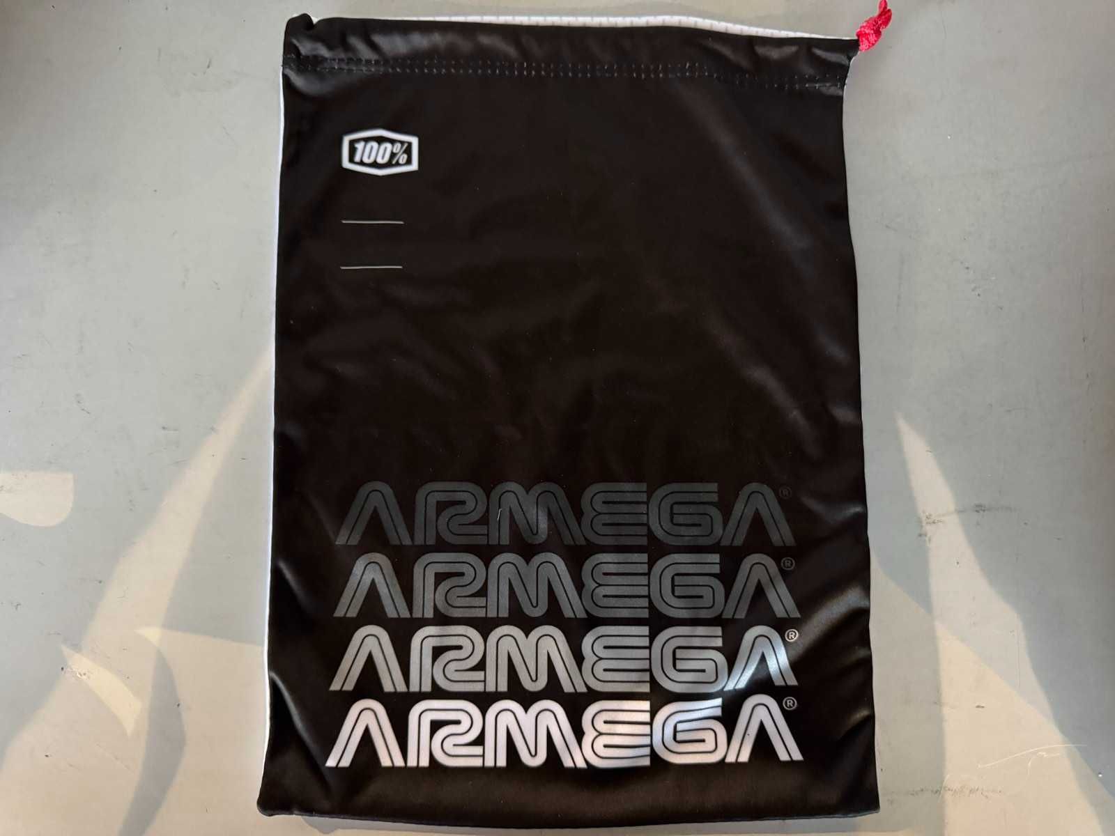 Нови Мотокрос Ендуро Очила 100% Armega  DEEP RED Червени Крос Мото