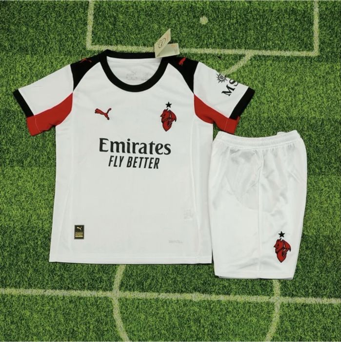 Echipament fotbal copii (tricou + pantaloni) , AC Milan 25/26