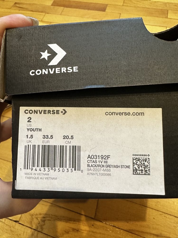 Converse кеды высокие 33